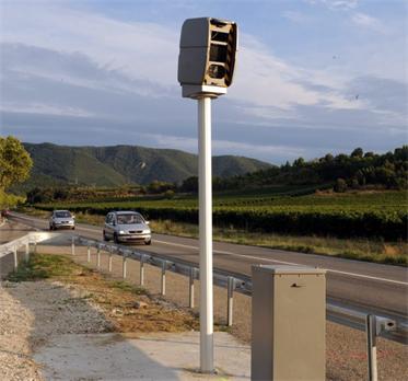 Photo du radar automatique de Cournanel (D118)